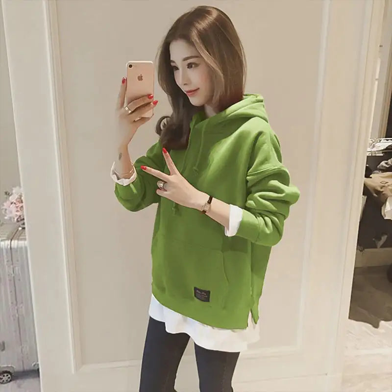Hooded Cotton Lightweight Fashion Sweater