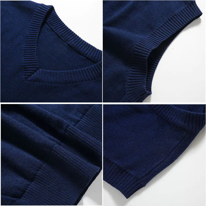 Slim Casual Cotton Vest for Men