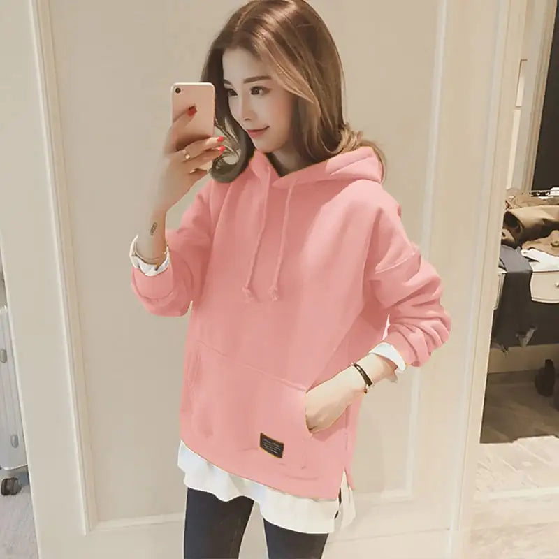 Hooded Cotton Lightweight Fashion Sweater