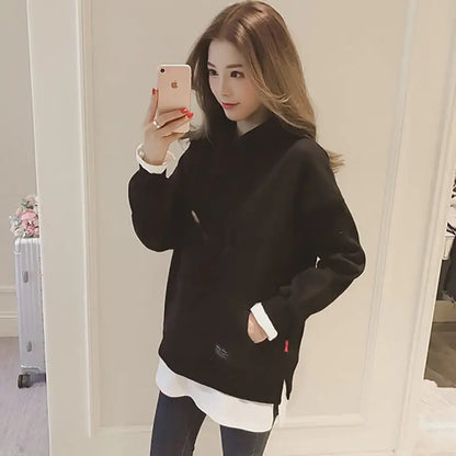Hooded Cotton Lightweight Fashion Sweater