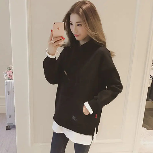 Hooded Cotton Lightweight Fashion Sweater