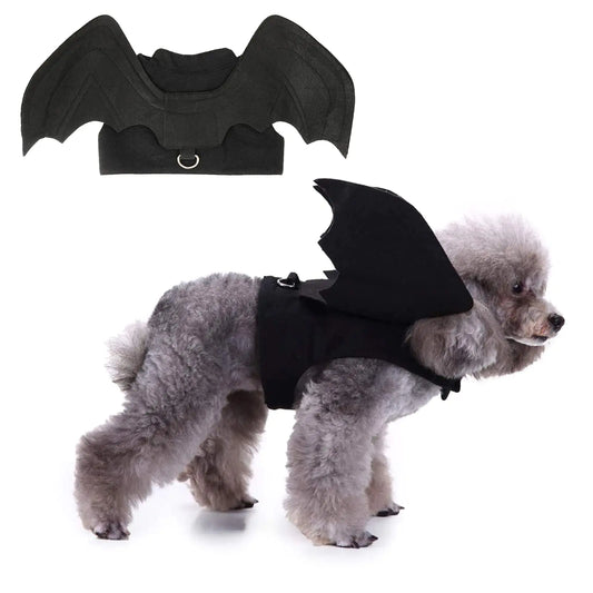Dog Halloween Costume - Halloween Bat Wings